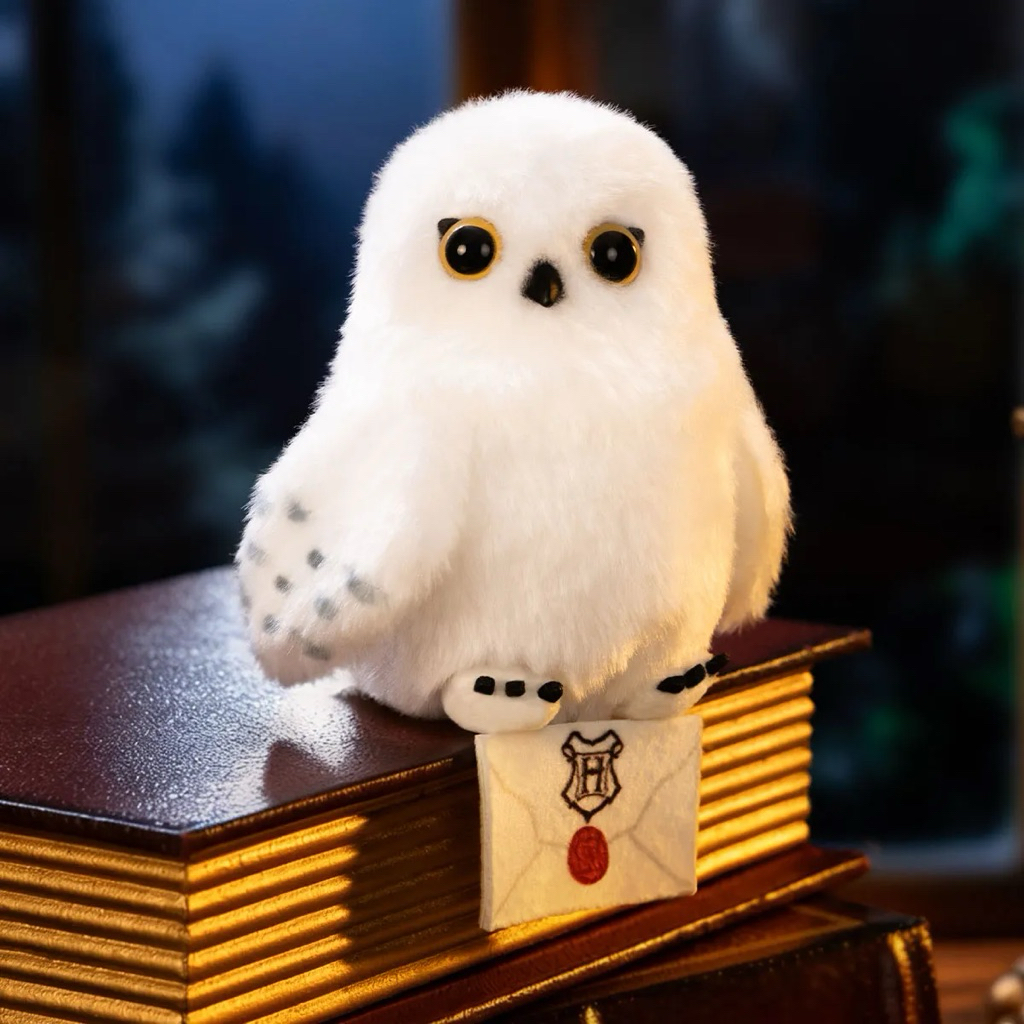 พร้อมส่ง Harry Potter Owl Furry Pendant
