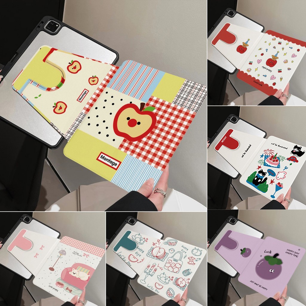 เคสแท็บเล็ตหมุนได้ 360° for Samsung Tab S8 A8 S7 S9 S10 fe S6 Lite 10.4นิ้ว 11นิ้ว A9plus A11 plus เคส พร้อมช่องใส่ปากกา