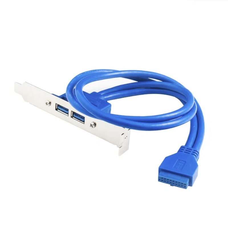 สายเคเบิล Usb 3.0 20 Pin TO Dual FEMALE USB3.0 สินค้าอยู่ในไทย