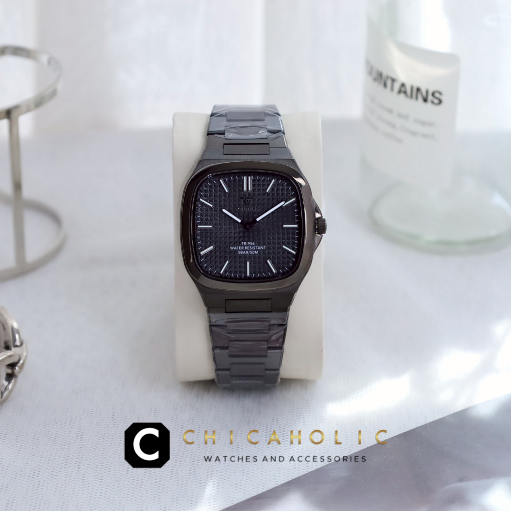 TAURUS TR-956 ตัวเรือนบาง ใส่สบายเท่ๆด้วยพรีเมี่ยมสแตนเลส