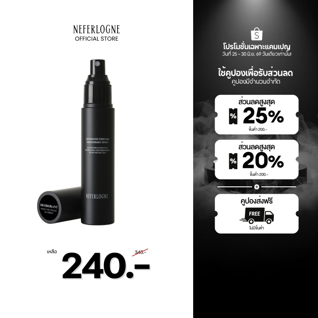 When The Stocks Go Green Perfume Deodorant Spray 80ml - Neferlogne