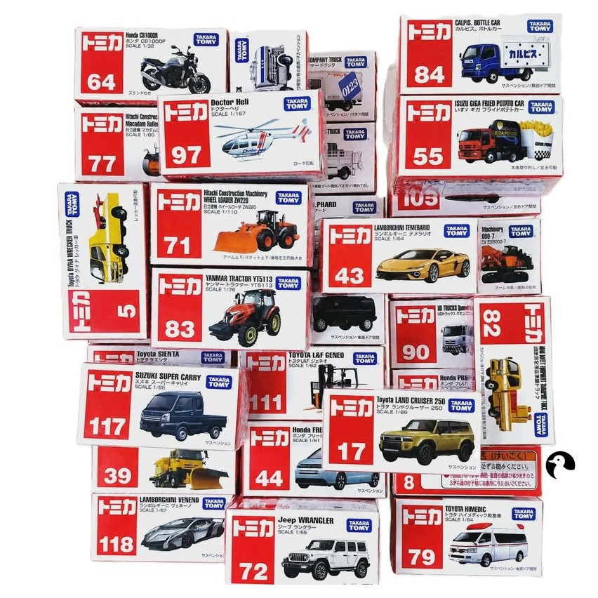 A1-2 ราคาพิเศษ Diecast Model Tomica 🌱 โมเดลรถโทมิก้าขนาดเล็ก ความยาวรถประมาณ 7 ซม. หลายแบบ ใหม่