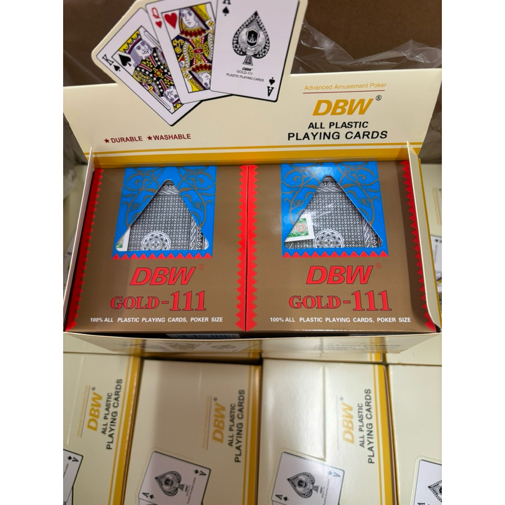 🔥 จัดส่งในกรุงเทพฯ 🔥 ชุดแผ่นเกม 54 แผ่น ขอบทอง รหัสเกม 111(6 ชิ้น)