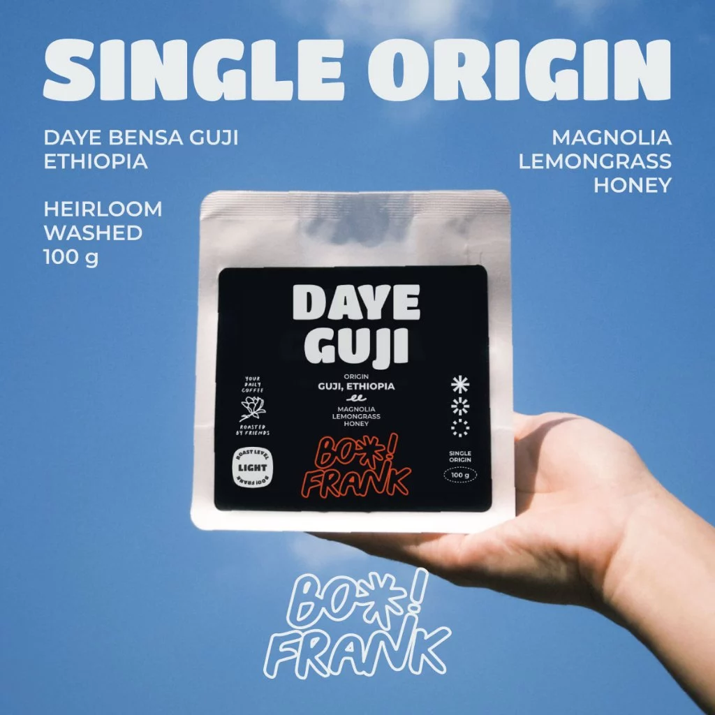 BOO! FRANK | Daye Guji - Ethiopia | Single Origin | Washed Process | Light Roast | เมล็ดกาแฟคั่ว 100g