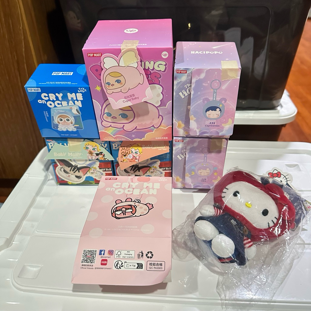พร้อมส่ง/POPMARTรวมแบรนด์ เลิกเก็บ ของแท้ อุปกรณ์ครบ