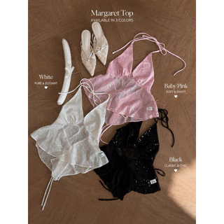 RUDY - MARGARET TOP 💕เสื้อผ้าเลื่อมซับในอกฟรีไซส์ (แต่ละตัวลายผ้าไม่เหมือนกันค่ะ*)