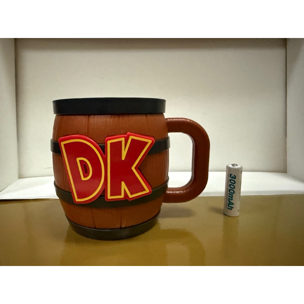 Universal Studio Nintendo Donkey Kong Barrel Mug Figure แก้วพลาสติก