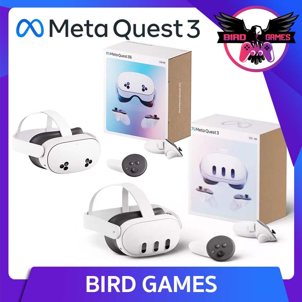 In Stock!! พร้อมส่ง!! Meta Quest 3 128GB , 512GB / Meta Quest 3s 128GB , 256GB (Oculus Quest 3 128GB