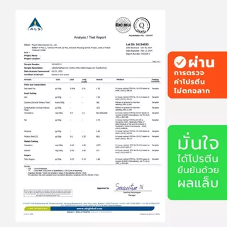 โปรตีนจากพืช ไม่สากคอ - Plant Protein - Rocketeer - โปรตีนพืช 100% รสช็อคโกแลต 908 กรัม