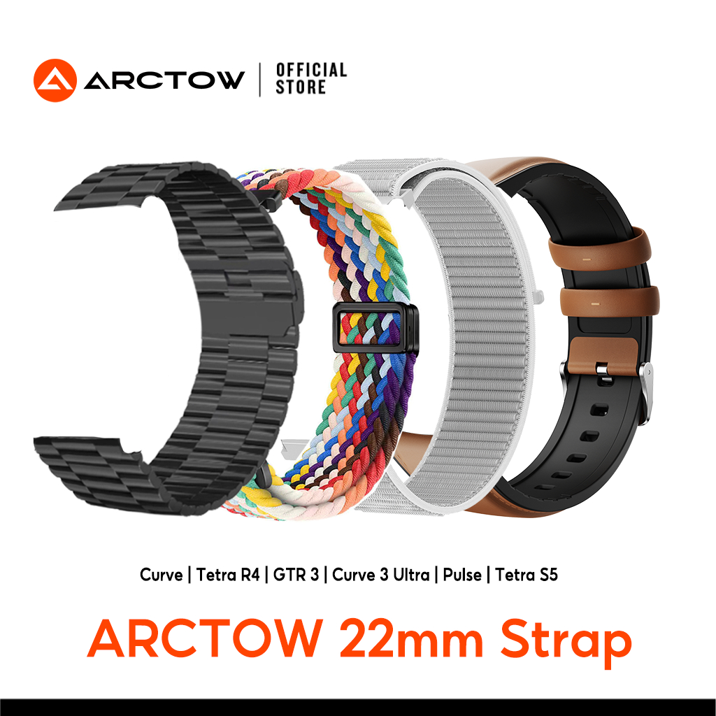 ARCTOW 22mm สายนาฬิกา มีให้เลือกทั้งสายโลหะ สาย Milan สายไนลอนหลายสี และสายแมกเนติก ใช้ได้กับหลายรุ่นค่ะ