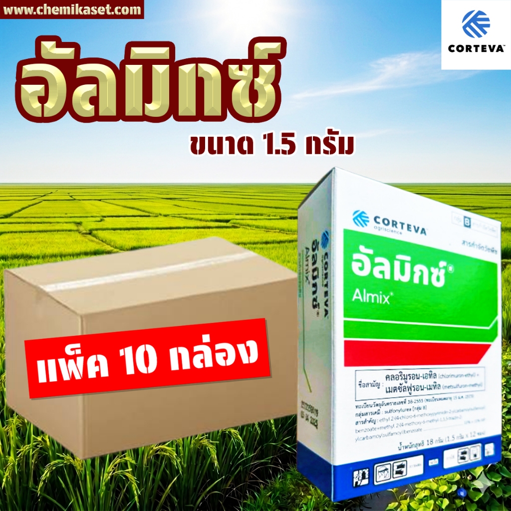 (แพ็ค10กล่อง) อัลมิกซ์ ขนาด 1.5 กรัม