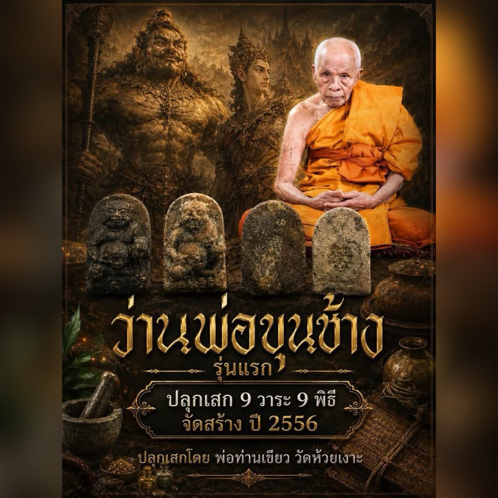 ขุนช้างเจ้าทรัพย์ พ่อท่านเขียว กิตติคุโณ ปี 2556