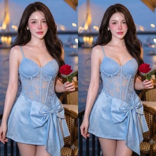 ชุดพีอาร์ผ้าลูกไม้เสริมฟองน้ำ