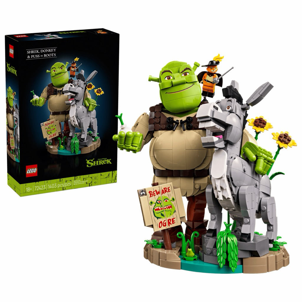 Lego 72423 Shrek, Donkey & Puss in Boots