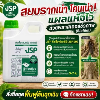 JSP จุลินทรีย์ชนิดน้ำ (EM) ซื้อ 4 แถม 2 แกลลอนๆละ 1 ลิตร (รวม 6 ลิตร)