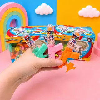 ลูกอม ชูก้าร์ เจ็ท เพลน ขนมและของเล่น 1 กล่อง 30 ชิ้น ลูกกวาด