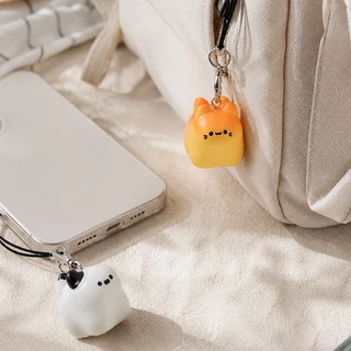 พวงกุญแจห้อยโทรศัพท์ลายการ์ตูนน่ารัก ใช้ได้กับเคสโทรศัพท์ทุกรุ่น ทันสมัย ​​ใช้งานได้จริง ใช้ได้กับทุกรุ่น