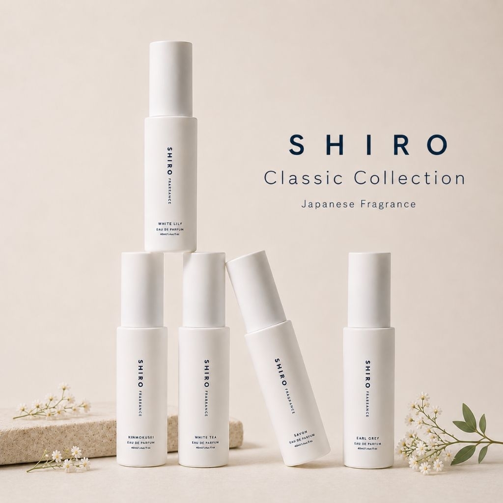 🇯🇵 [ของแท้/พร้อมส่ง] SHIRO Eau de Parfum 40ml ✨ น้ำหอมกลิ่น Signature ยอดฮิตแบรนด์ดังสุดมินิมอลจากญี่ปุ่น