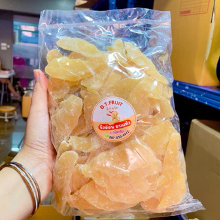 ขิงอ่อนอบแห้งแบบชิ้นสไลด์ แท้ 100% หอม หวานน้อย เคี้ยวนุ่ม ขิงอบแห้งชิ้นสไลด์ ขิงแปรรูป ของฝากสุขภาพ