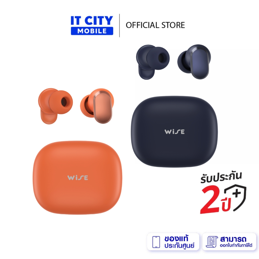 WiSE Picco Buds Slim II หูฟังไร้สาย หูฟังบลูทูธ BT V6.0 รุ่น HS-302