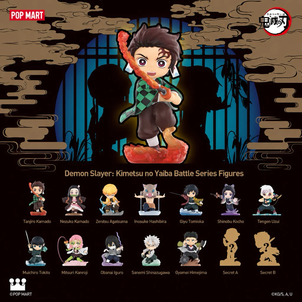 [พร้อมส่งทันที 🇹🇭] [สุ่ม/เลือกตัว] ฟิกเกอร์ ดาบพิฆาตอสูร Demon Slayer : Kimetsu no Yaiba Battle Series Figures POP MART