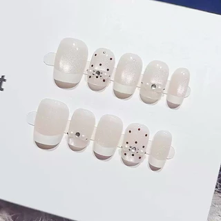 เล็บปลอมสำเร็จรูป พรีเมี่ยม พร้อมส่ง ร้านไทย ฟรีกาวตะไบทุกชุด
