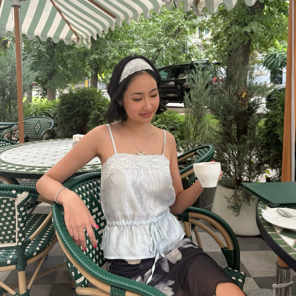 FLORE | Sylvie satin cami สายเดี่ยวผ้าซาติน