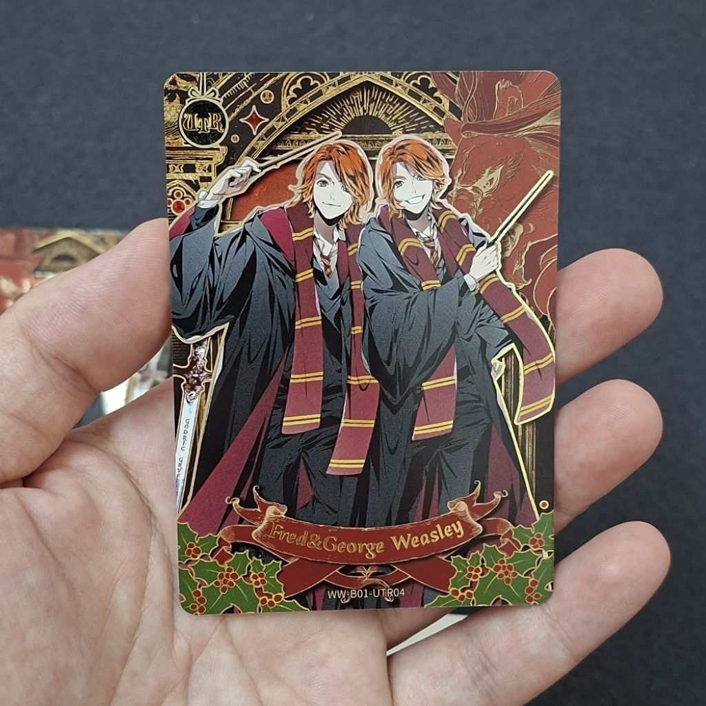 [UTR-04] การ์ดแฮร์รี่พอตเตอร์ คู่แฝด ลิขสิทธิ์แท้ 💯 KAYOU Harry Potter Departure Edition สวยมาก น่าสะสม
