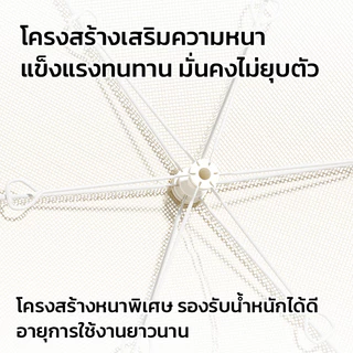 MAYNOS ฝาชีครอบอาหารพับได้ ขนาด 80cm ตาข่ายกันแมลง โครงเหล็กแข็งแรง