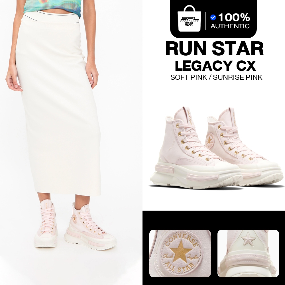 Converse รองเท้าผ้าใบ รองเท้าแฟชั่น UX Run Star Legacy Cx Platform Tailored Lines HI A10409CFF4PIXX (4300)