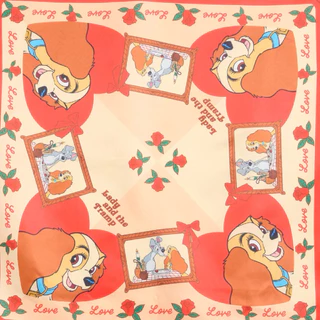 ผ้าโพกหัวลาย Disney - Toy Story, Lady and Tramp, Alice ขนาด 55x55 cm มี 4 แบบให้สะสม by Mini Mono (พร้อมส่งในไทย 🇹🇭)