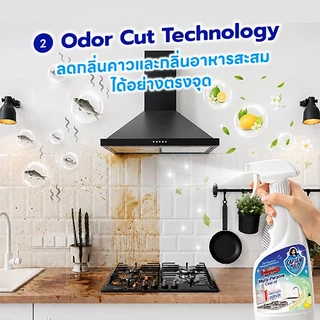 ผลิตภัณฑ์ทำความสะอาดห้องครัว กัปตันเมด กลิ่นซิตรัส เอ็กเพรส 500 มล.