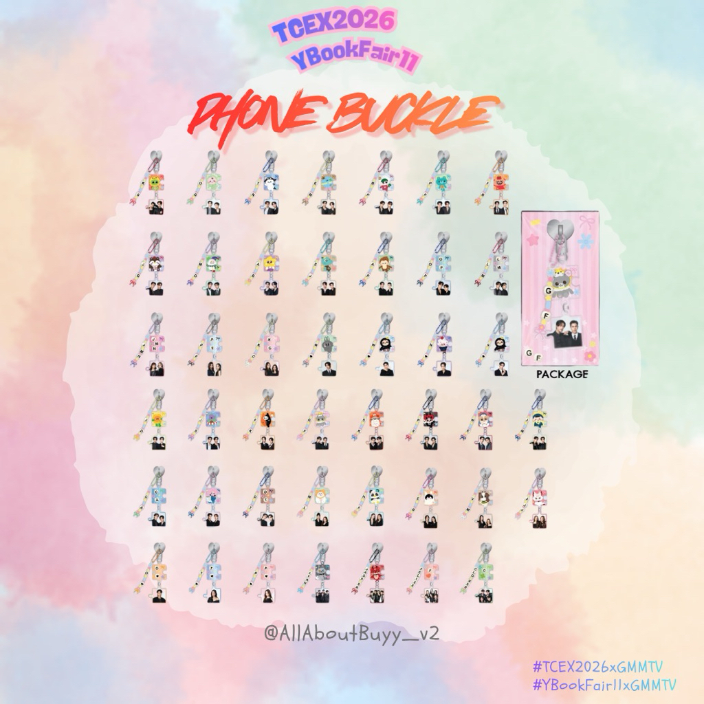 (พร้อมส่ง) | Phone Buckle #YBOOKFAIR11xGMMTV #TCEX2026xGMMTV