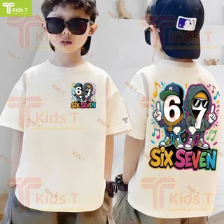 Kids T เสื้อเด็ก ผ้าฝ้าย 100% สไตล์เกาหลีหลวม มีลายพิมพ์น่ารัก ใช้ได้ทั้งเด็กผู้ชาย เด็กผู้หญิง มีไซส์ครบ สต็อกพร้อมส่ง