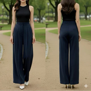 PR051 | กางเกงขายาวทรงกระบอกใหญ่(รุ่นจีบหน้า)👖👀 “S-2XL Parinrat Store