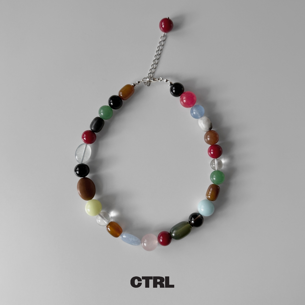 Ctrlshift - Colors (Multicolor Stone Necklace)