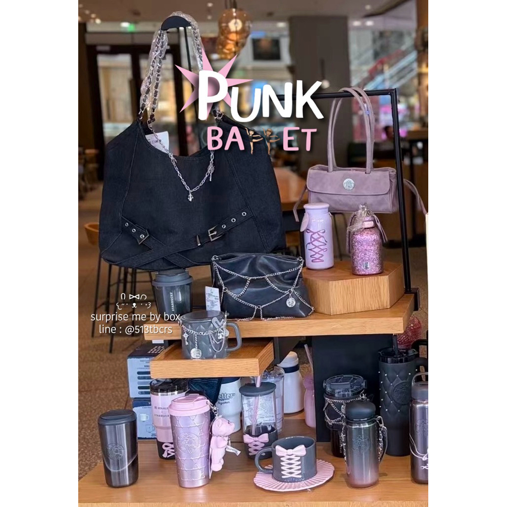 📍pre order - แก้ว Starbucks Punk Ballet 🔺อ่านก่อนสั่งนะคะ🔺 รอสินค้า15-25วันค่ะ