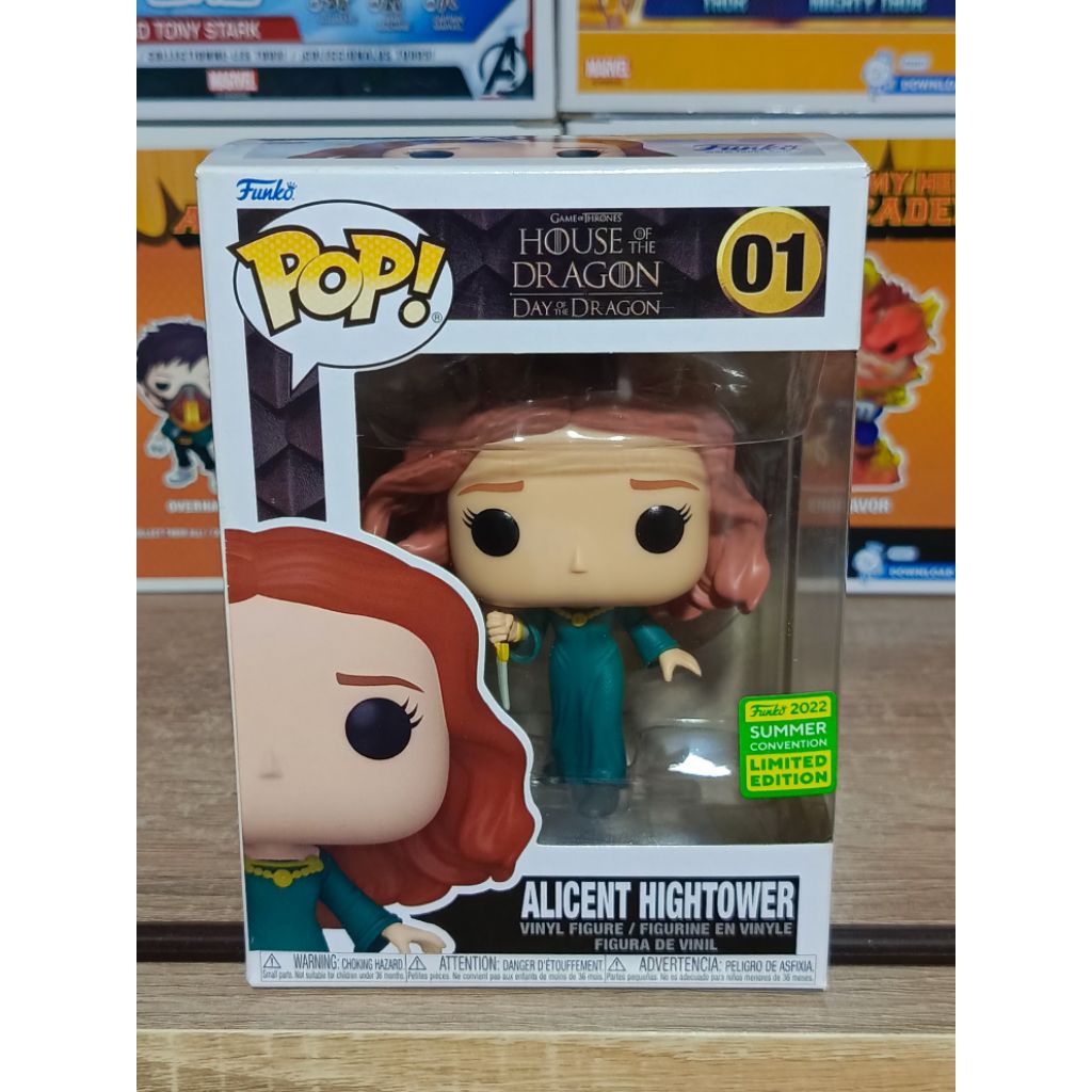 Funko Pop! : House of the Dragon - Alicent Hightower with Dagger [ กล่องสินค้า - 8/10 ]