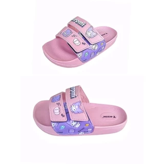Y-ROON รองเท้าแตะแบบสวม ปรับสายได้ Kuromi-Y77 รองเท้าลิขสิทธิ์แท้ ไซส์ 24-29/30-35 *พร้อมส่ง