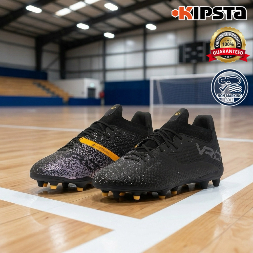 รองเท้าฟุตบอลสำหรับผู้ใหญ่ “มีไซส์ 39-45” รุ่น Viralto III FG (สีดำ) KIPSTA