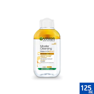 การ์นิเย่ ไมเซล่า คลีนซิ่ง วอเตอร์ 125ml | Garnier Micellar Cleansing Water 125ml