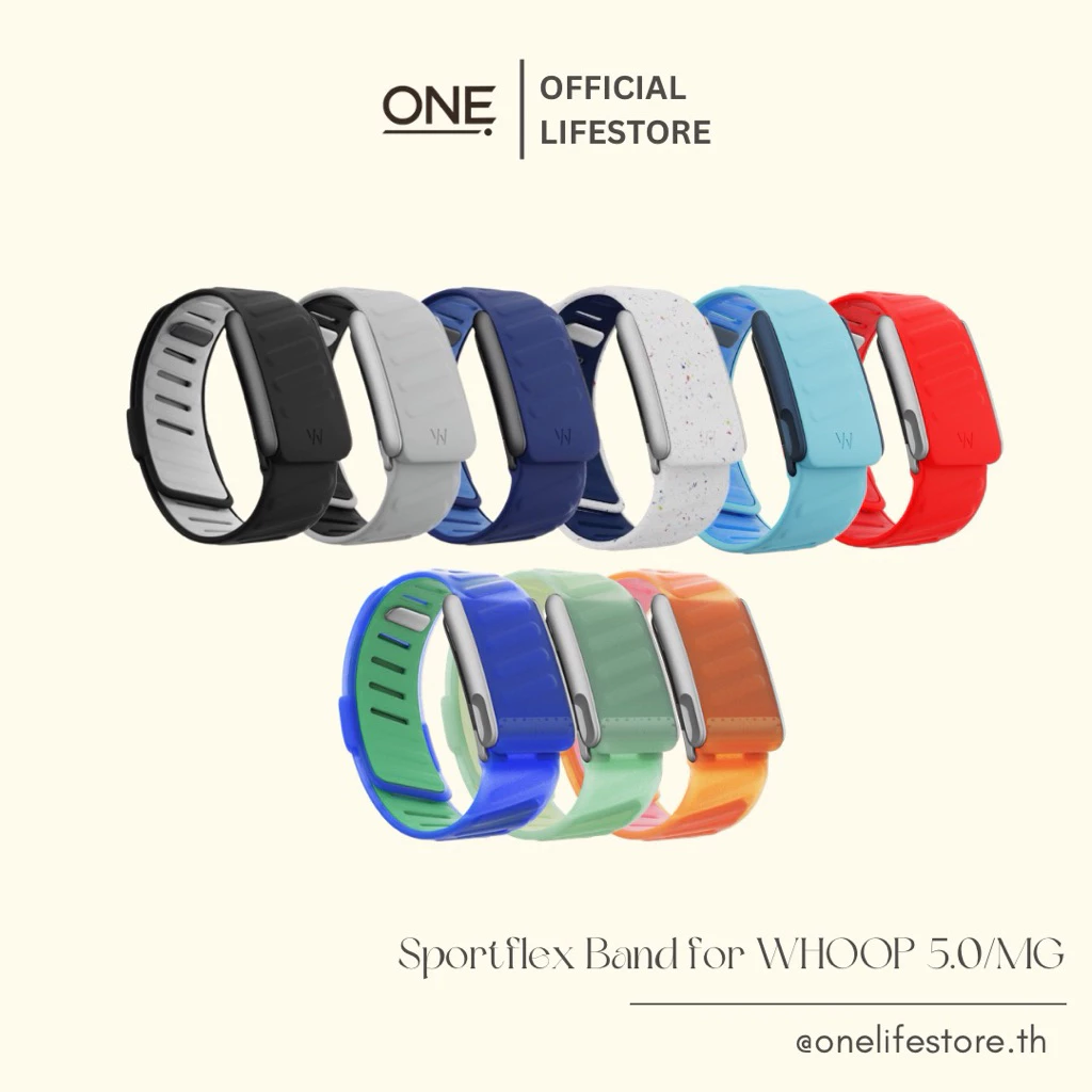 ส่งทันที | WHOOP 5.0/MG Sportflex Band สายสำรองสำหรับ WHOOP One/Peak/Life