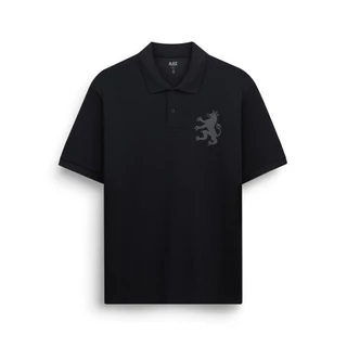 AIIZ เสื้อโปโลผู้ชายผ้าปิเก้ปักสิงห์