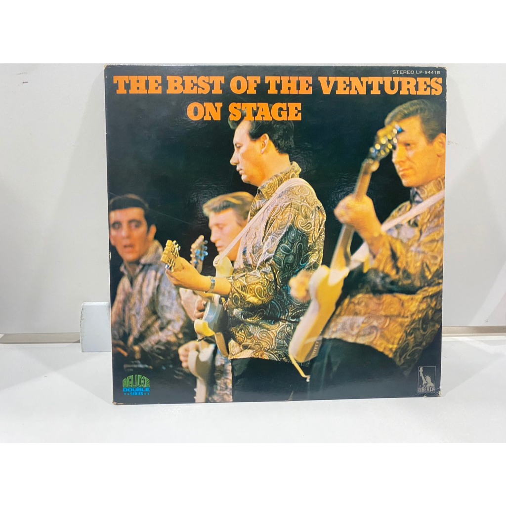 2 LPVinyl Records แผ่นเสียงไวนิล THE BEST OF THE VENTURES ON STAGE (J28C198)