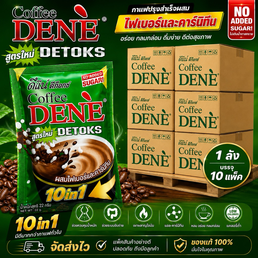 [ยกลัง] กาแฟดีแน่coffee detox