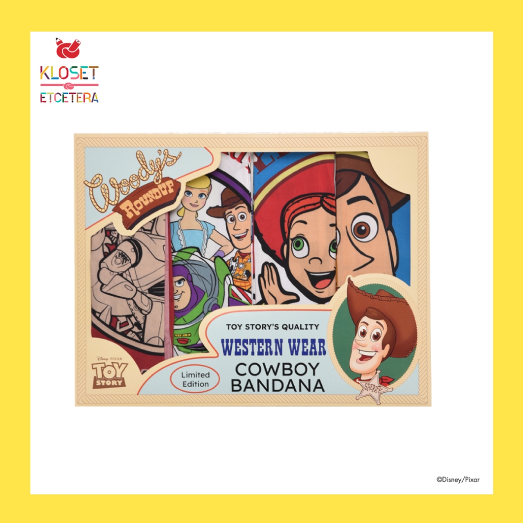 Kloset and Etcetera You’ve Got a Friend in Me Bandana Set (Toy26-10) ผ้าโพกผม