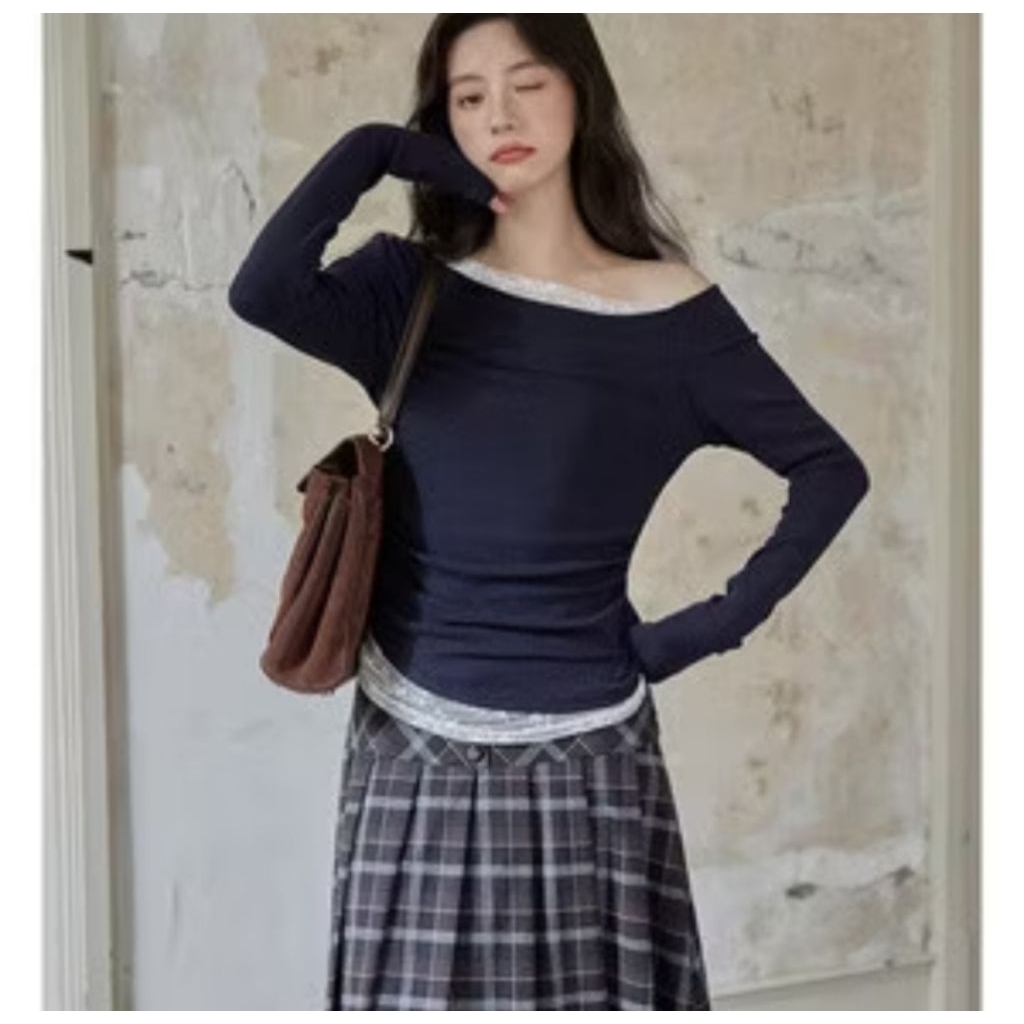 เสื้อ แฟชั่น ไม่เคยใส่ เทียบ1 spinny mosequeen แค่ไม่มีป้าย