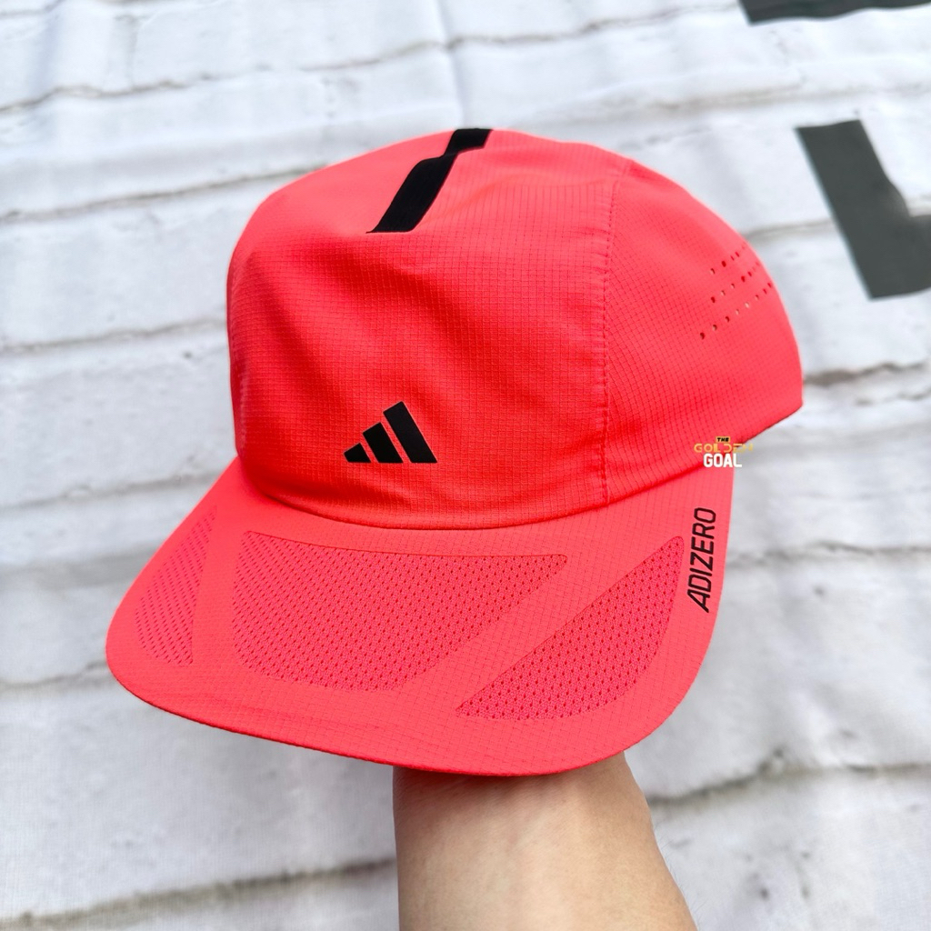 หมวกวิ่ง Adizero Running Lightweight Climacool ”Lucid Red” ป้ายไทยของแท้100%