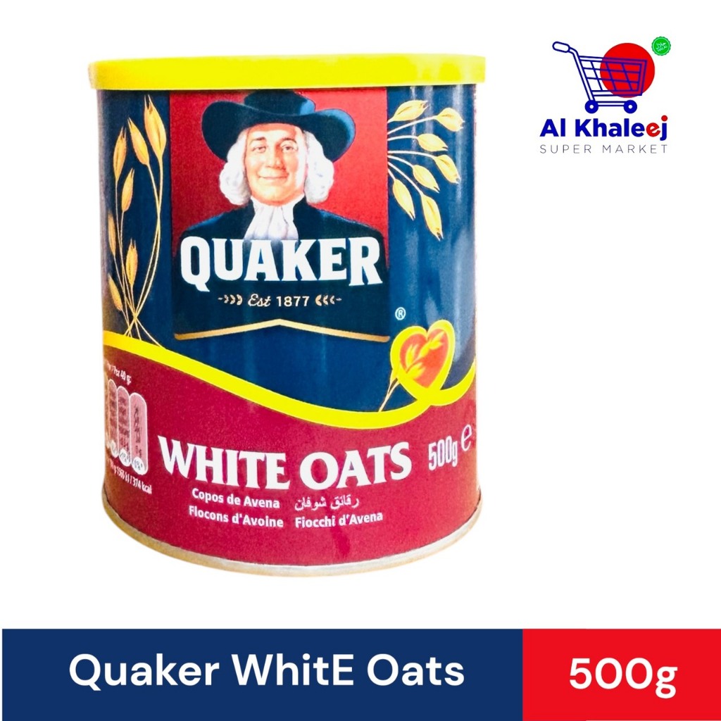 Quaker White Oats 500g