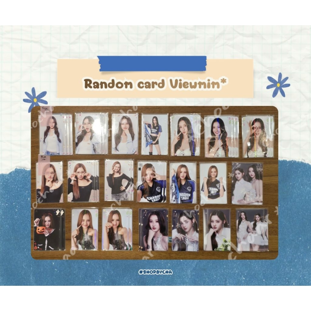 {พร้อมส่ง} Random card Viewmim | วิวมิ้ม